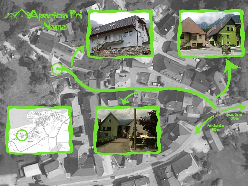 Apartment Pri Nama Bovec Exteriör bild